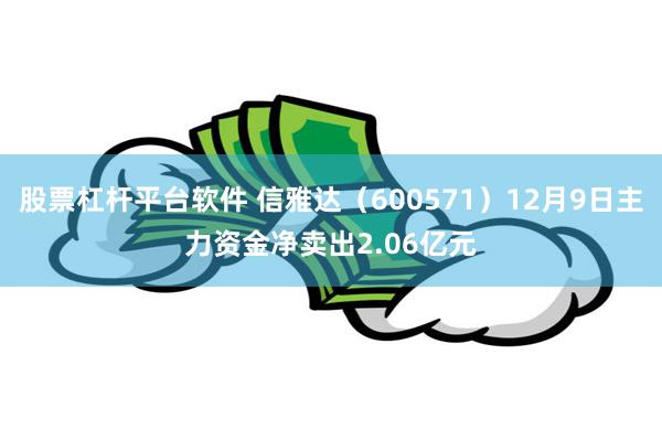 股票杠杆平台软件 信雅达（600571）12月9日主力资金净卖出2.06亿元