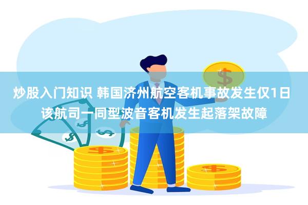 炒股入门知识 韩国济州航空客机事故发生仅1日 该航司一同型波音客机发生起落架故障